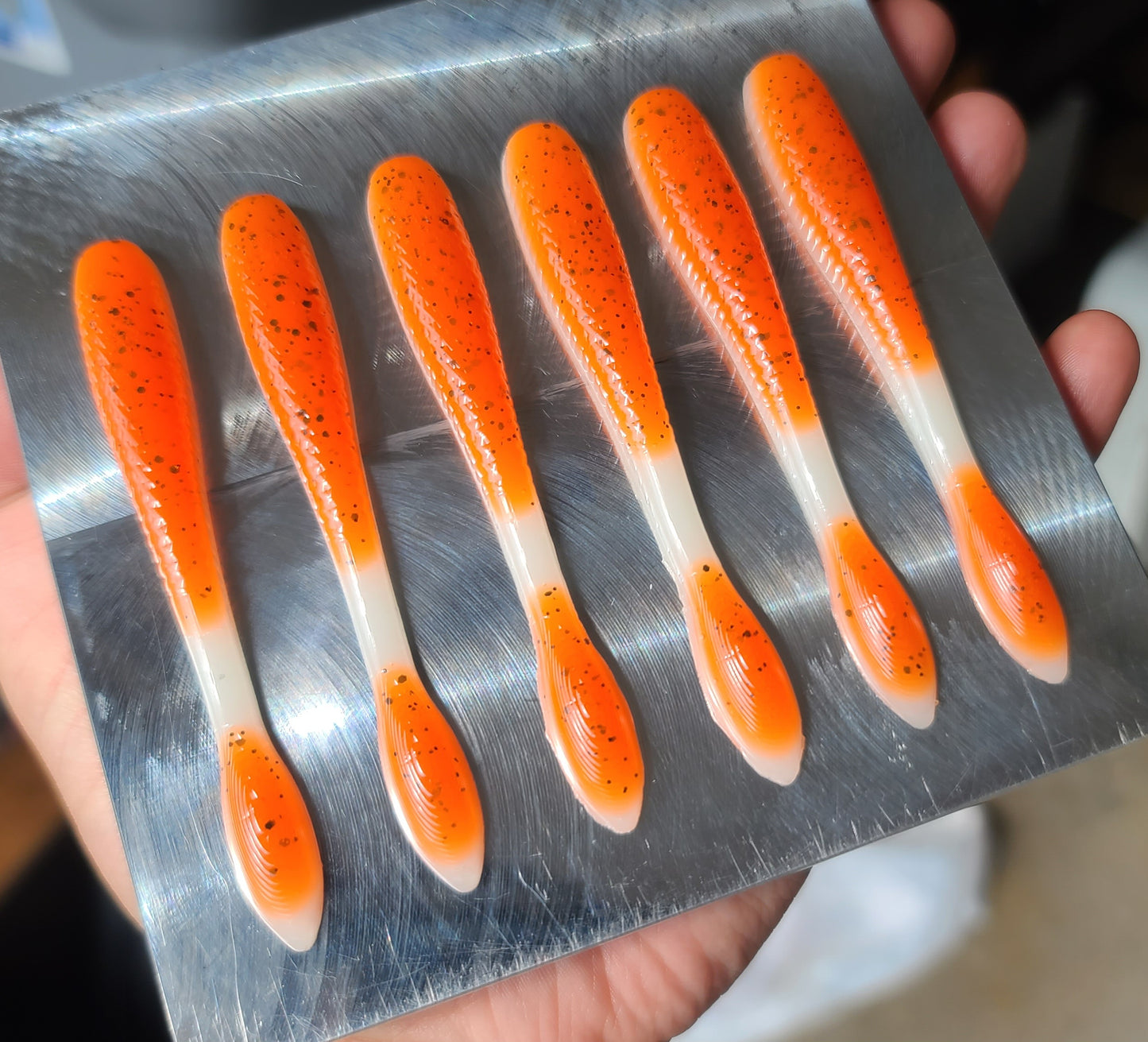 3.6" Open Pour Action Worm - 6 pack