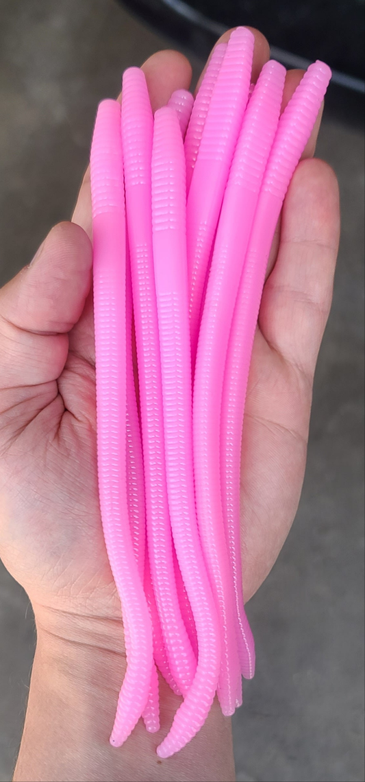 7" Finesse Worm - 10 pack