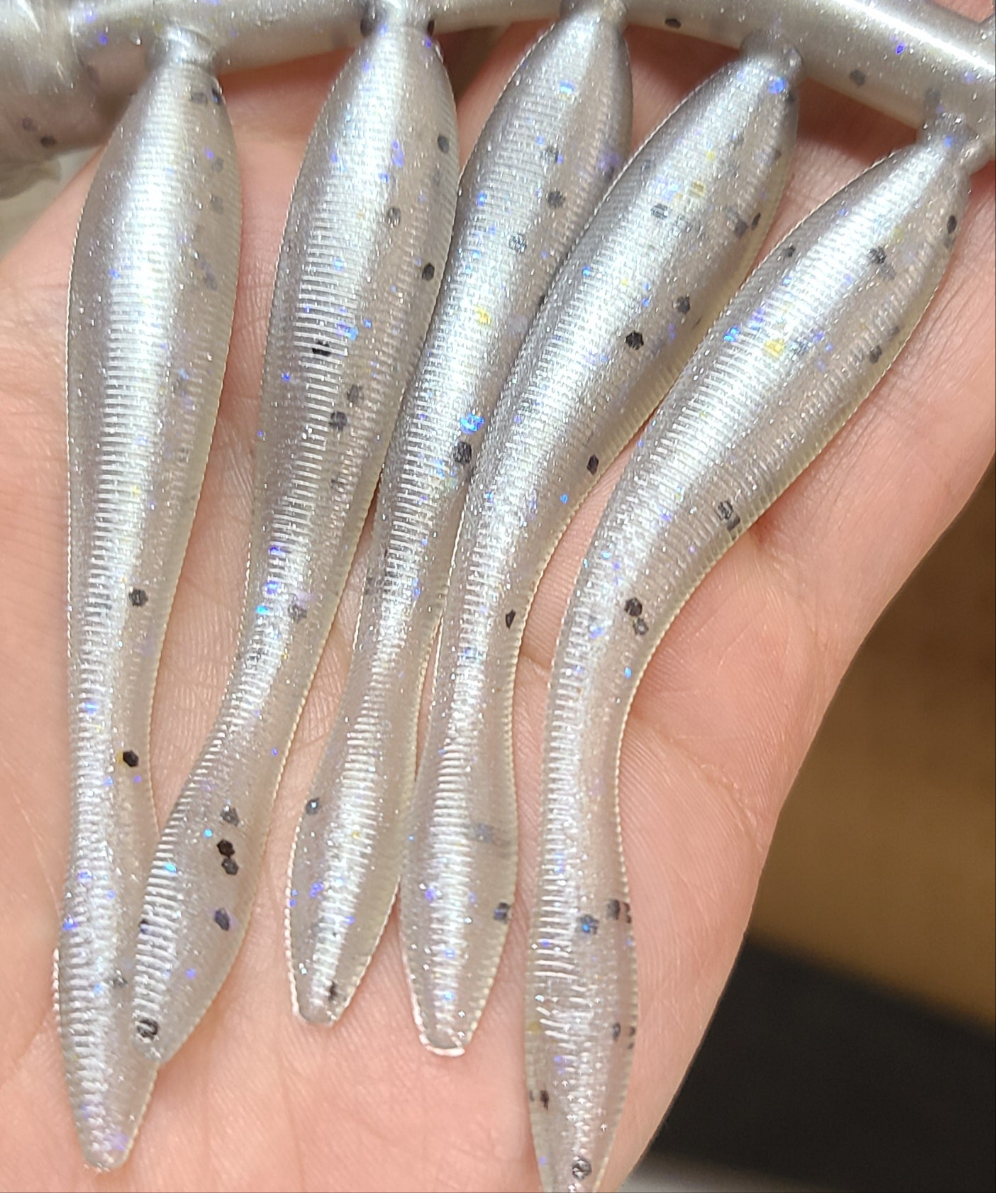 3.5" Drop Shot Leech - 10 Pack