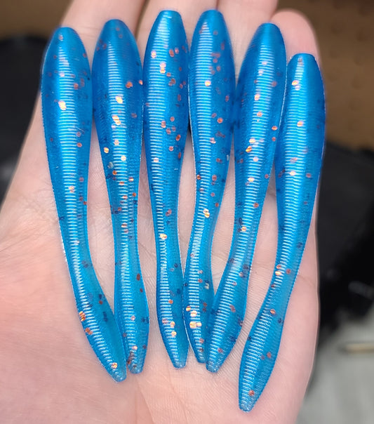 3.5" Drop Shot Leech - 10 Pack